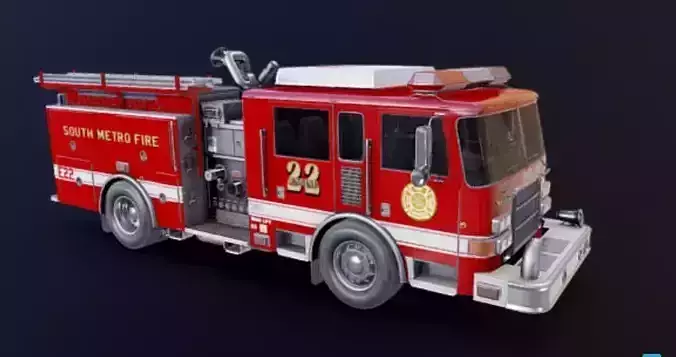 Seagrave marauder pump fire engine