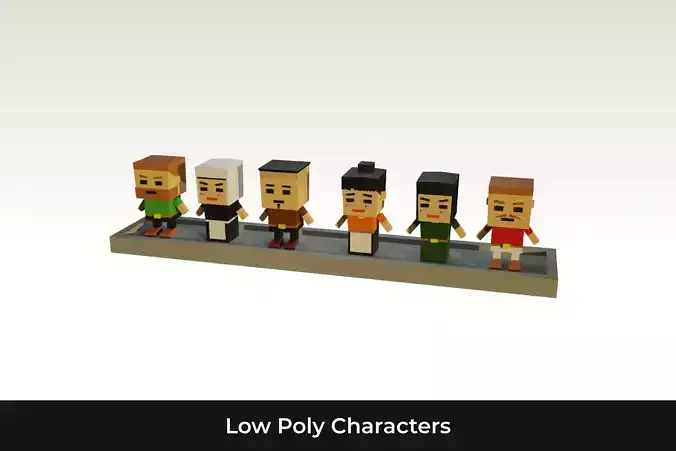 Low Poly Characters