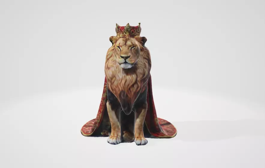 The Lion King 3D model