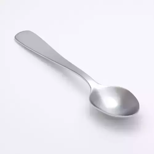 Stainless Steel Dinner Spoon 3D model