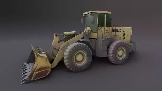 SDLG Bulldozer 3D model
