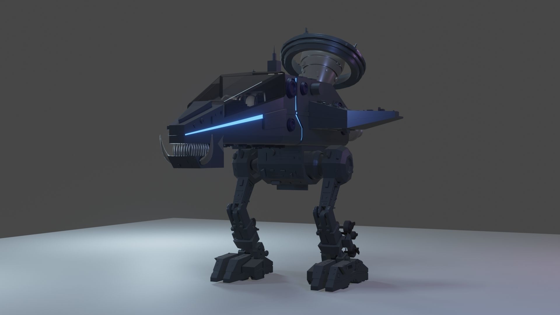 monster jet x1 3D model_1