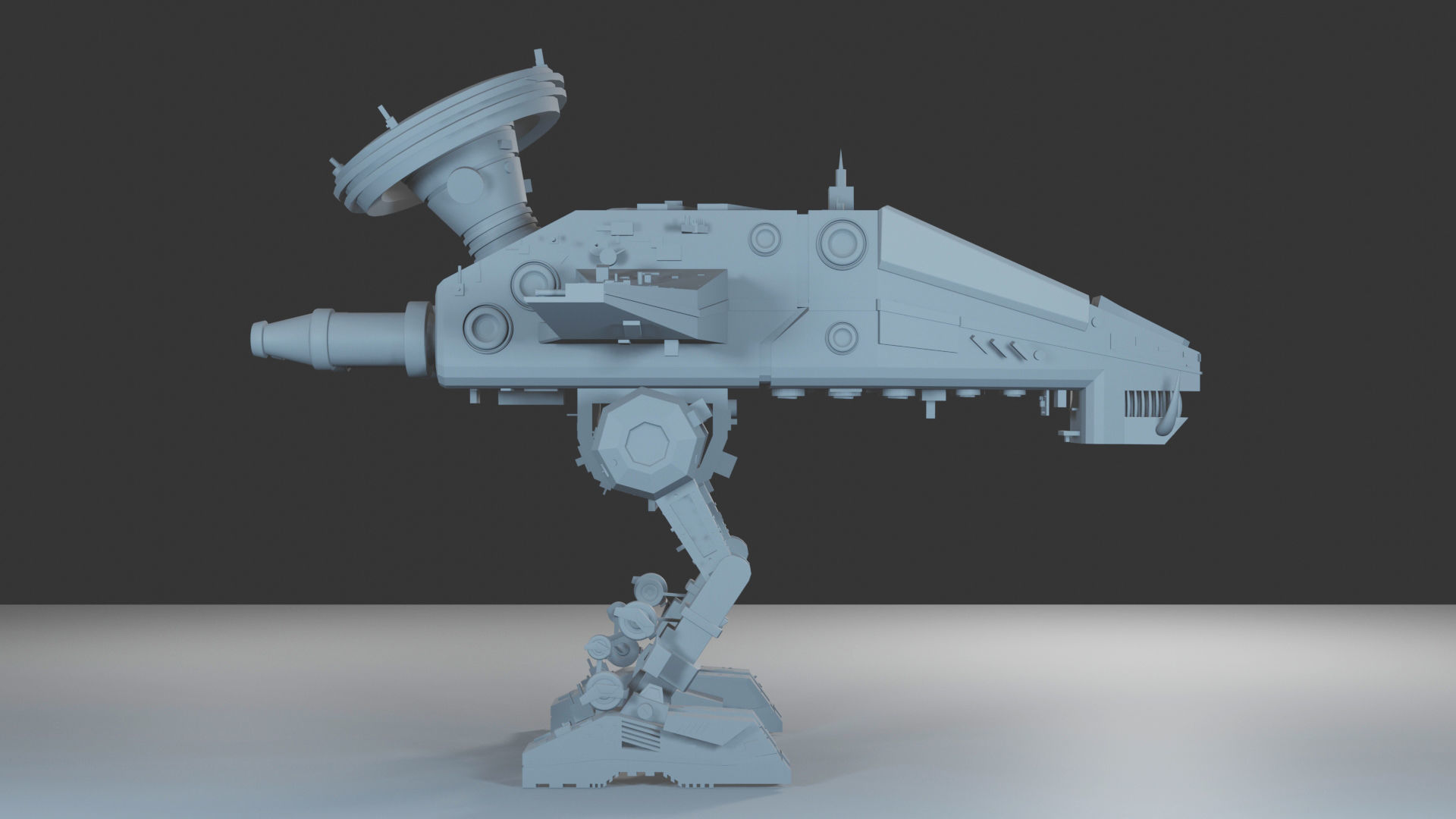 monster jet x1 3D model_4