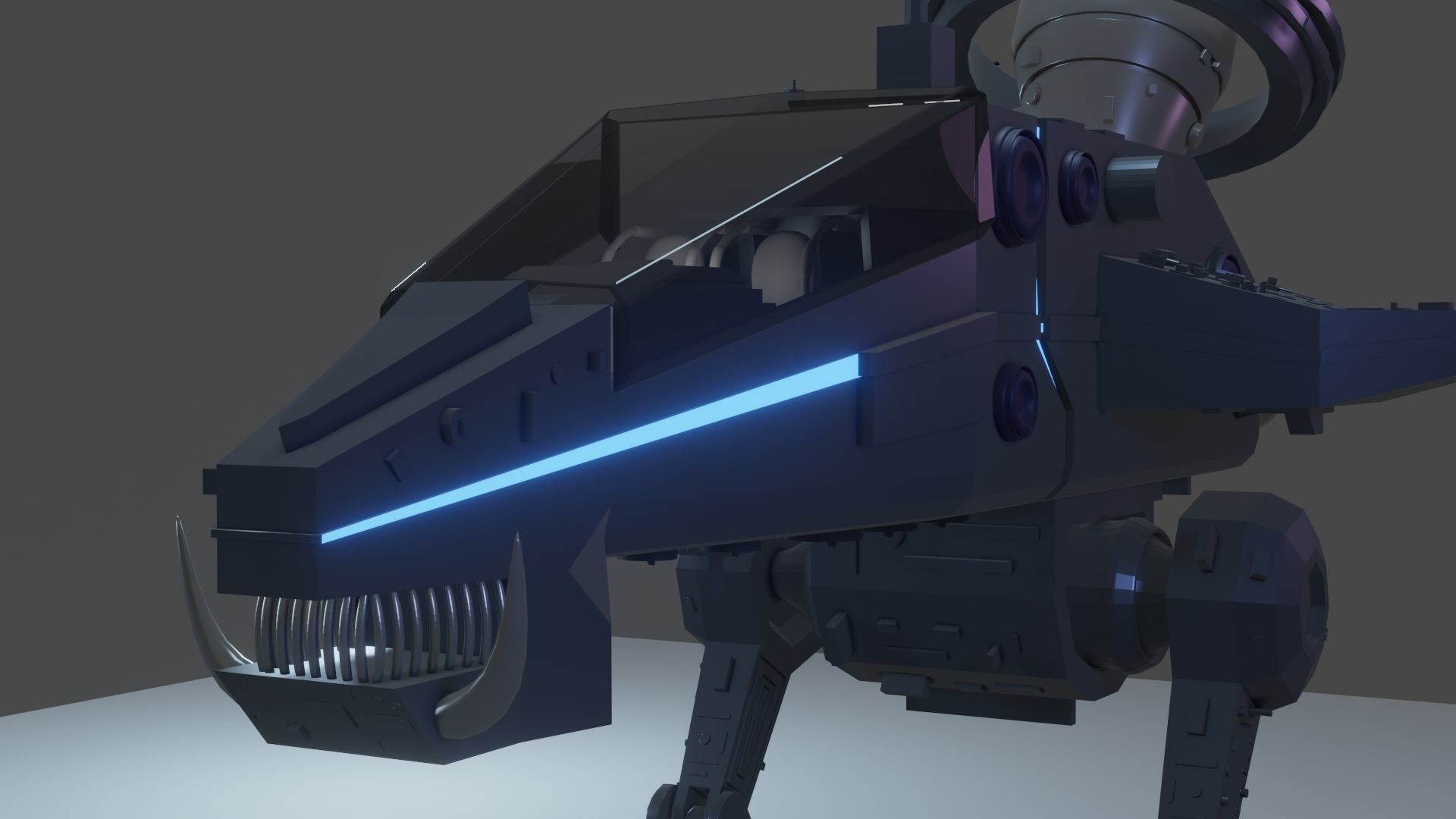 monster jet x1 3D model_12