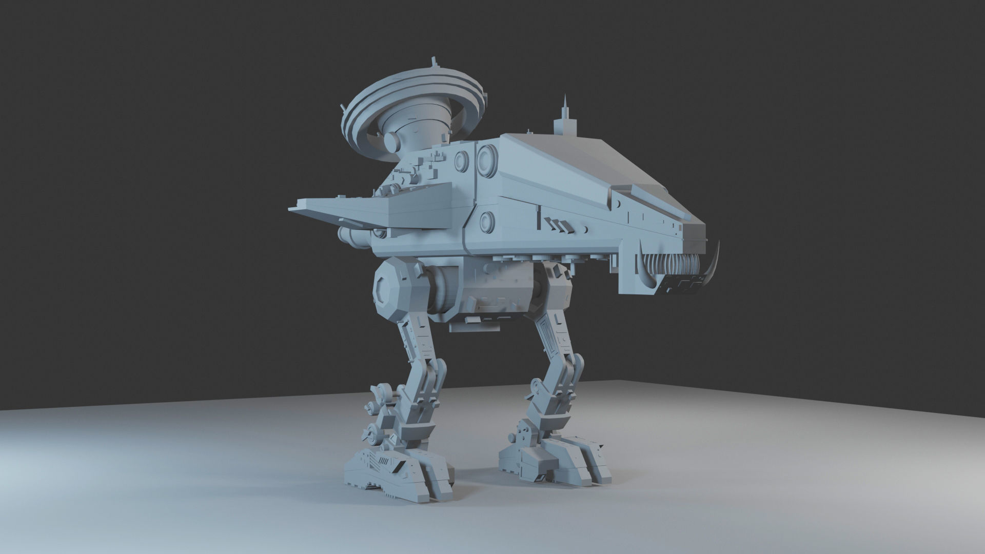 monster jet x1 3D model_2