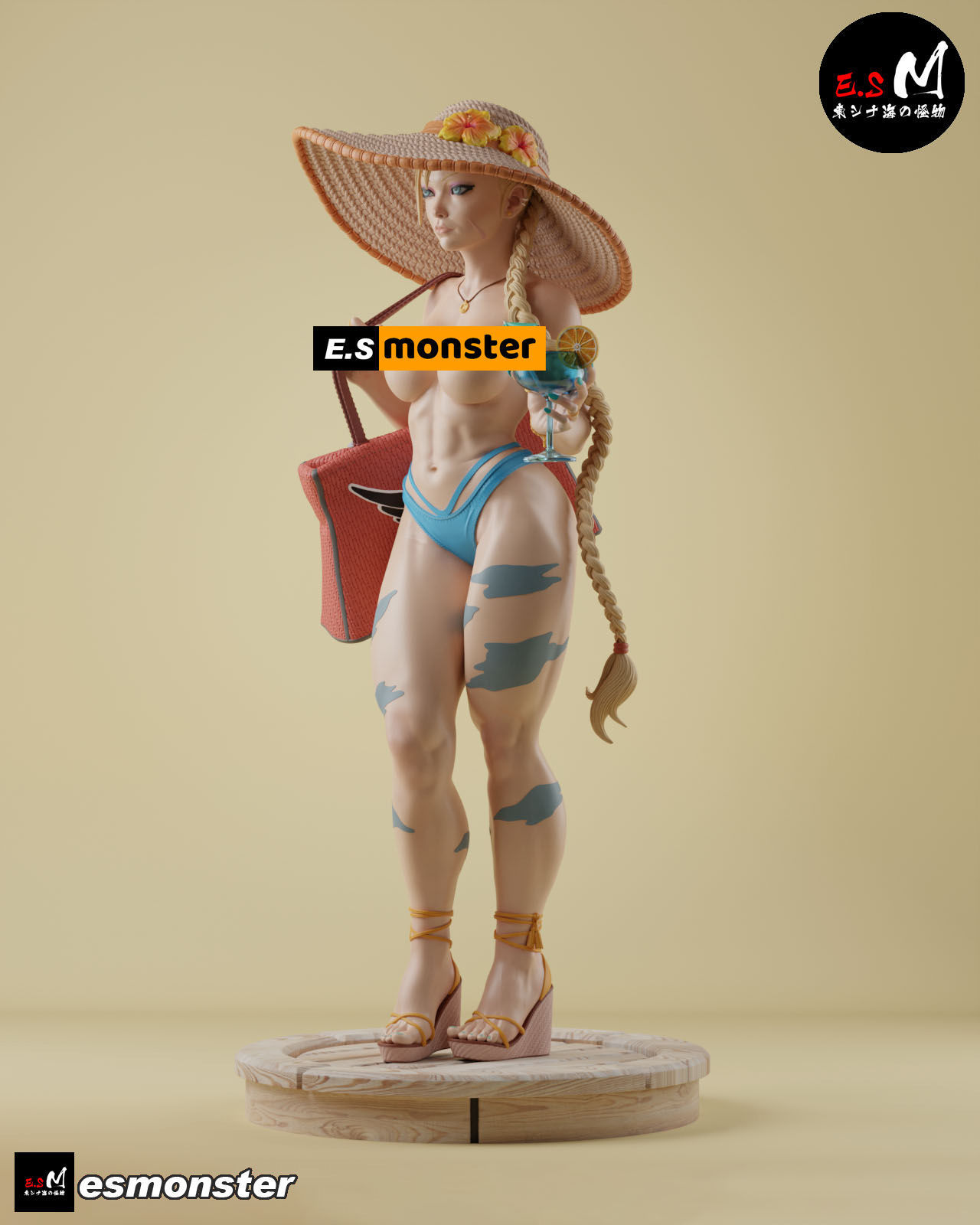 Cammy CHARACTER BY ESM 3D print model_10