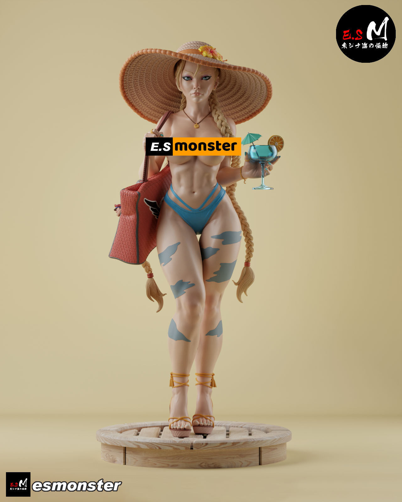 Cammy CHARACTER BY ESM 3D print model_6