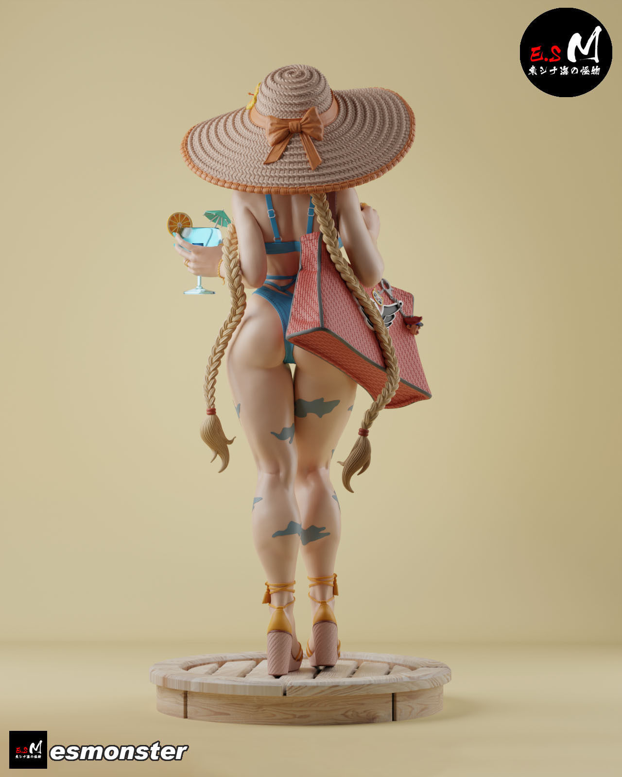 Cammy CHARACTER BY ESM 3D print model_4