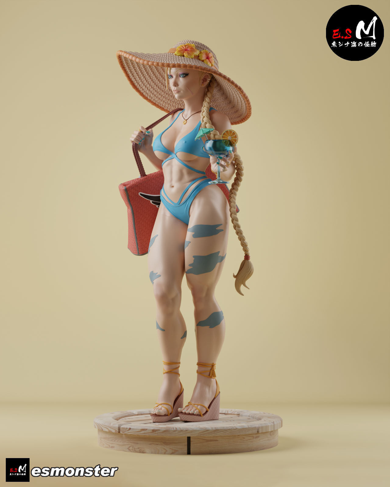 Cammy CHARACTER BY ESM 3D print model_5