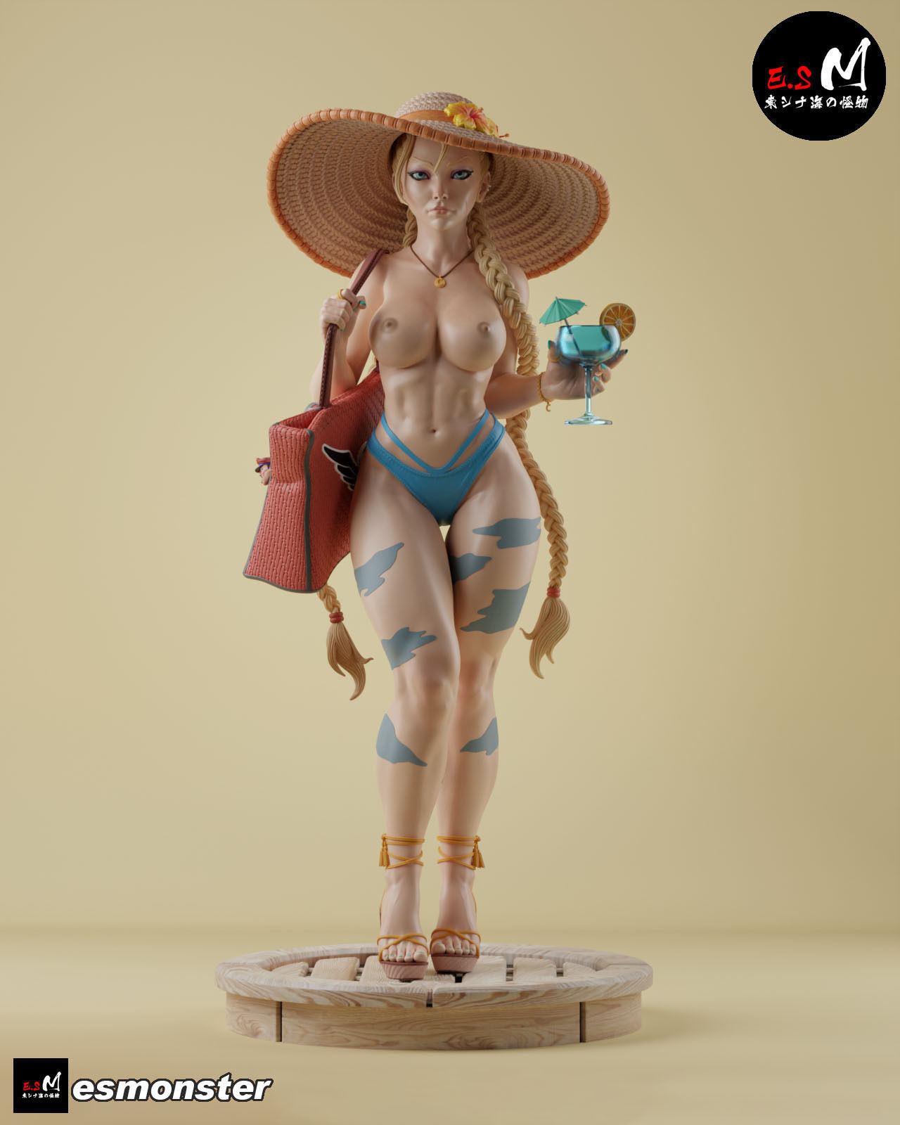 Cammy CHARACTER BY ESM 3D print model_7