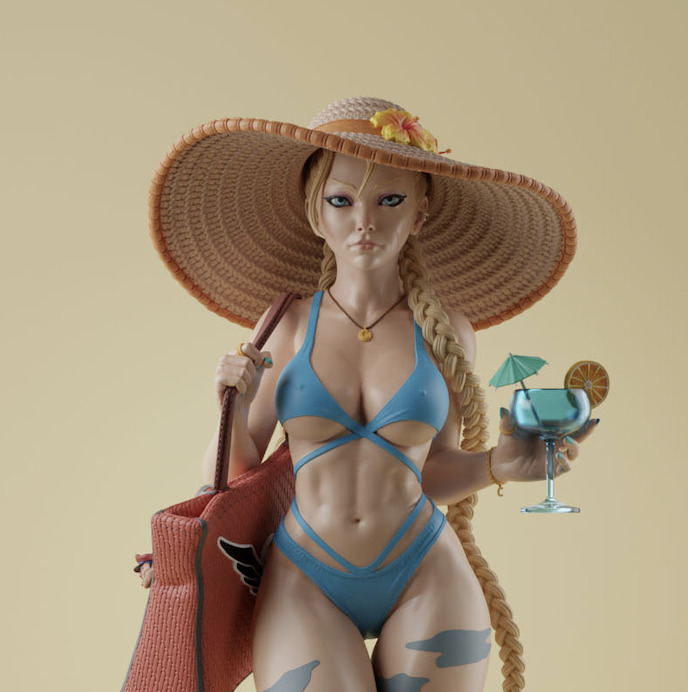 Cammy CHARACTER BY ESM 3D print model_16