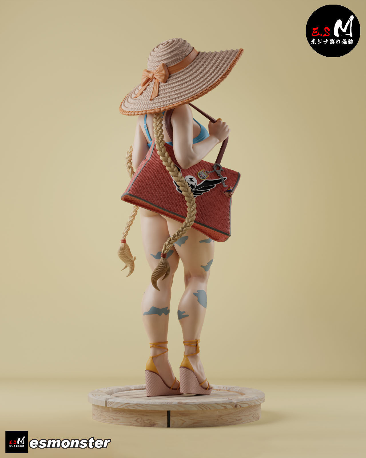 Cammy CHARACTER BY ESM 3D print model_3