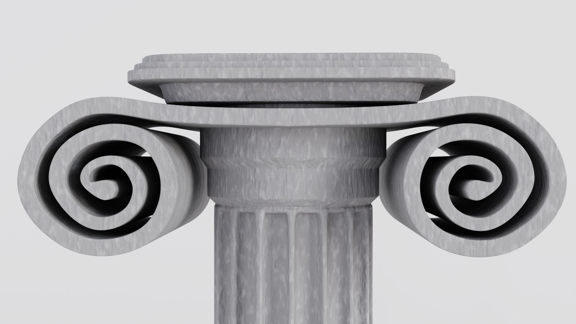 Greek Pillar 3D model_8