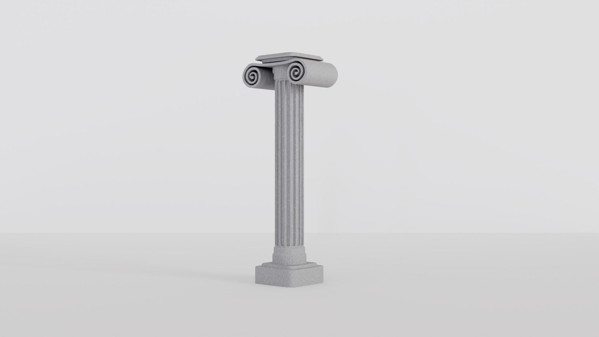 Greek Pillar 3D model_12