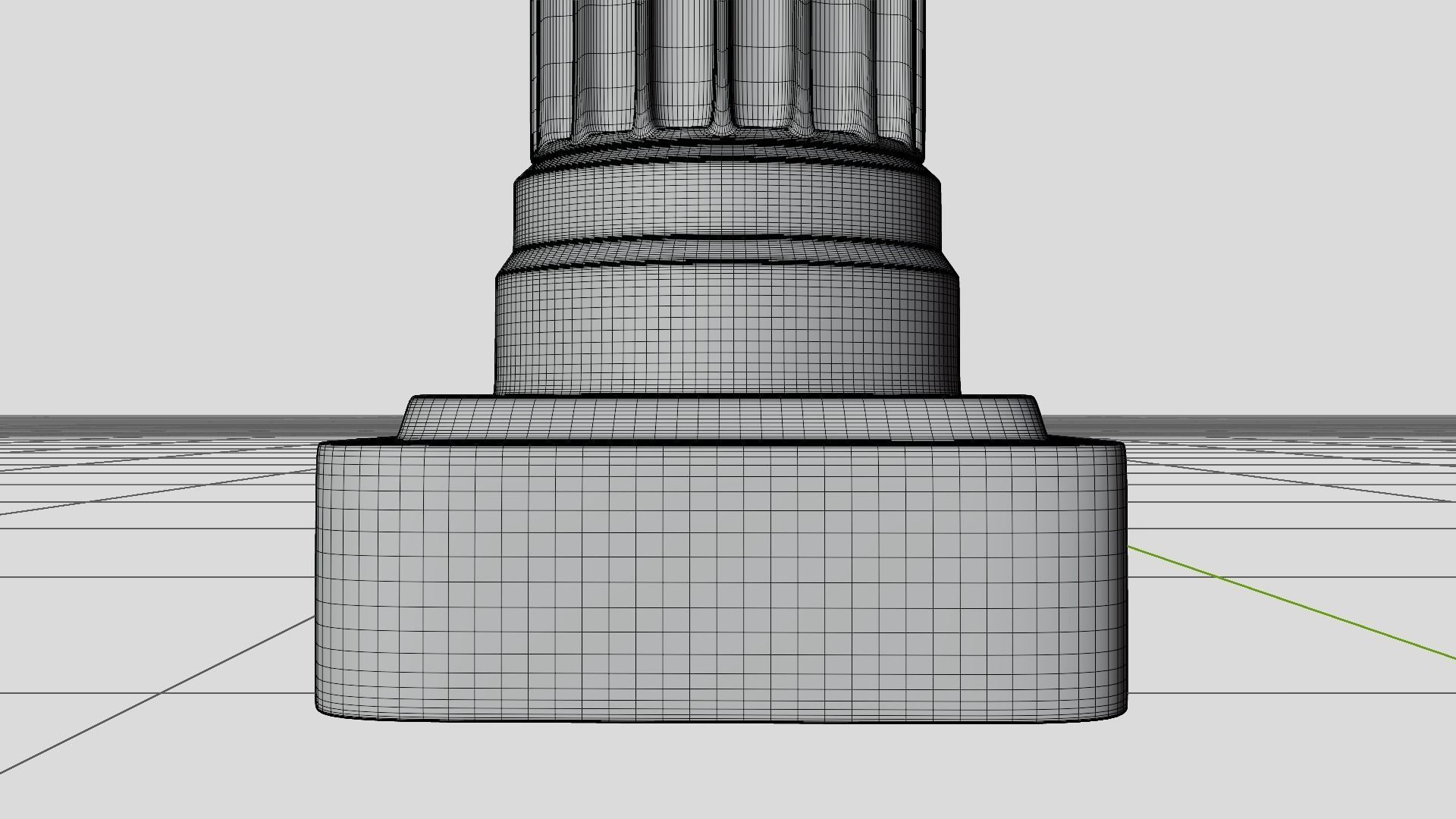 Greek Pillar 3D model_7