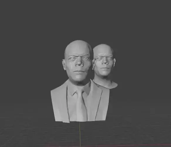 Samuel Leroy Jackson 3D print model