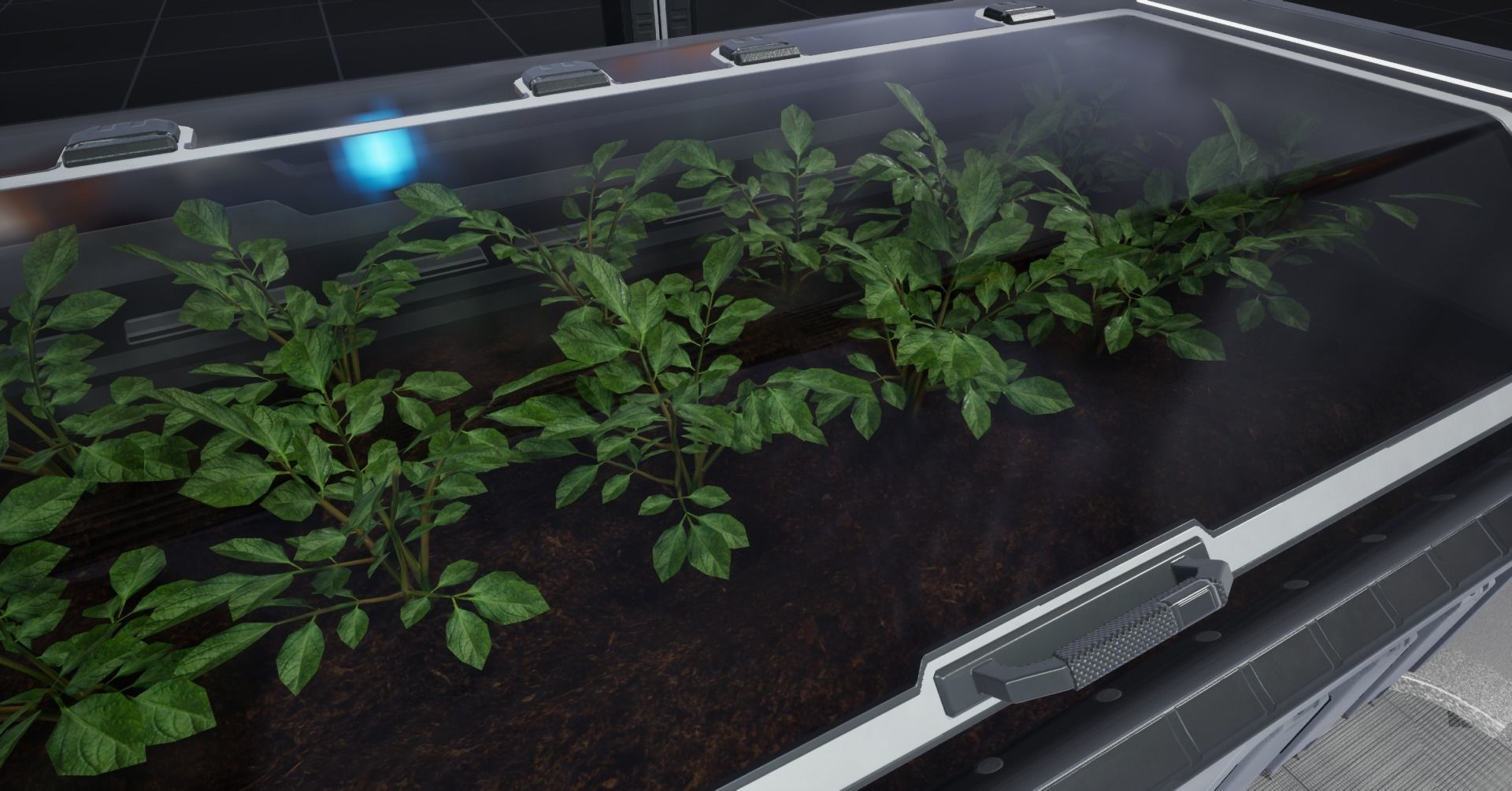 Modular Scifi Base pack all colors customizable Low-poly 3D model_15