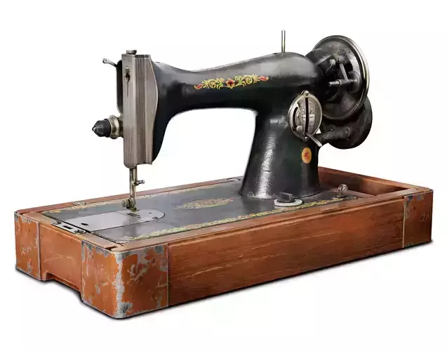 Sewing machine tool old damaged da1