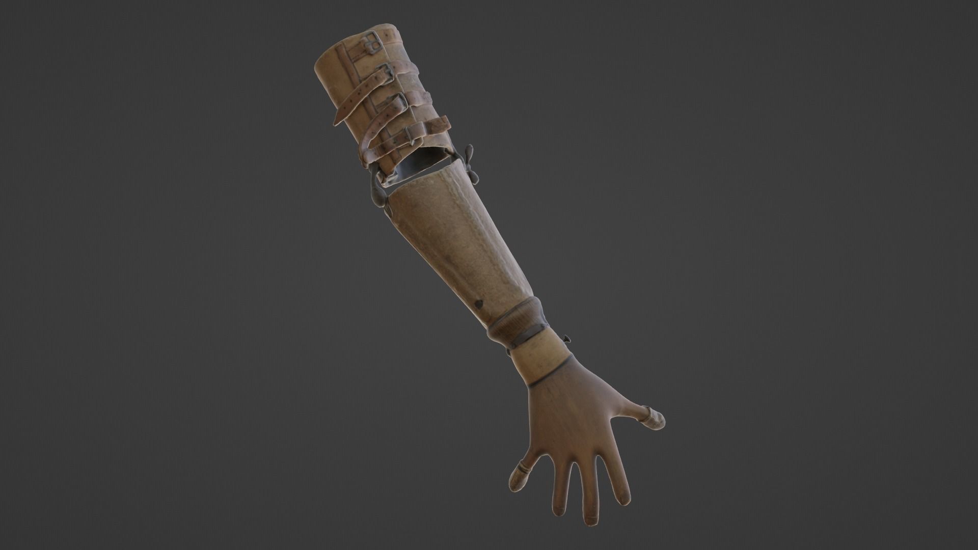 Artificial Arm 3D model_3