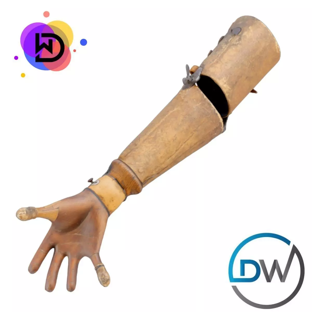 Artificial Arm 3D model_0