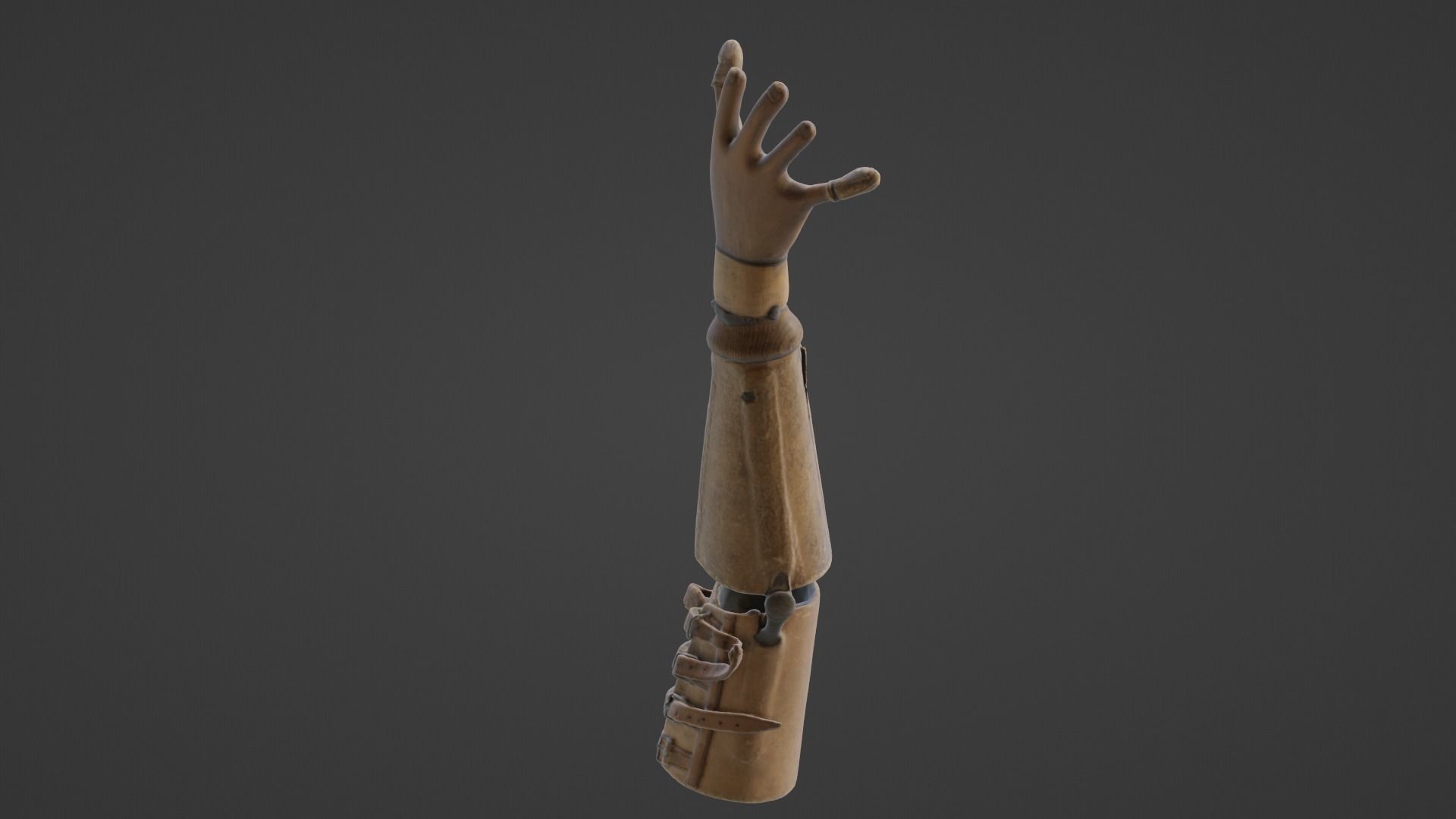 Artificial Arm 3D model_4