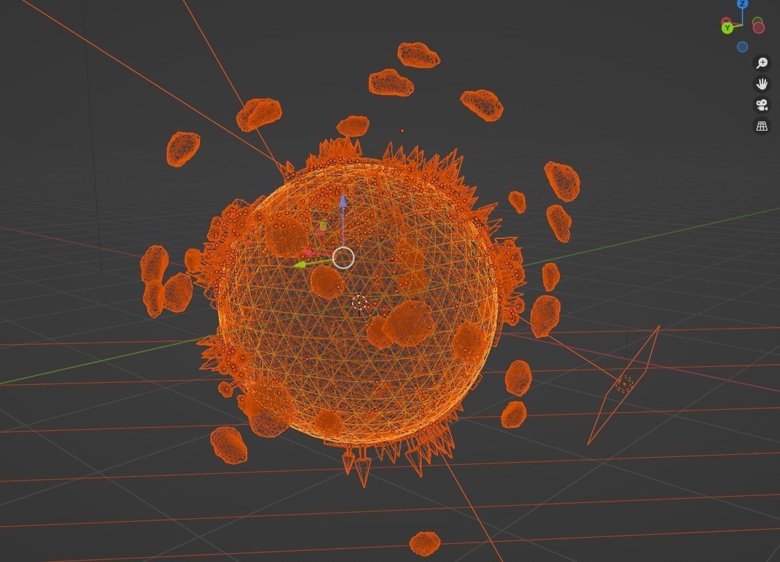 New Colorful World Low Poly 3D Creative eco-friendly world Low-poly 3D model_2