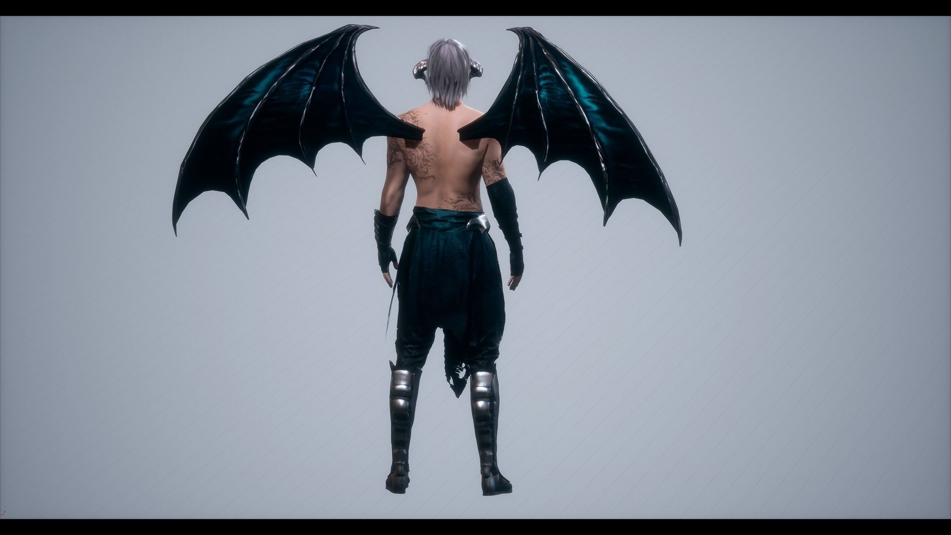 Incubus Azriel Low-poly 3D model_15