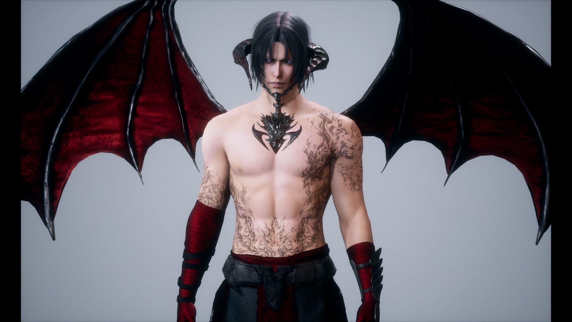 Incubus Azriel Low-poly 3D model_13