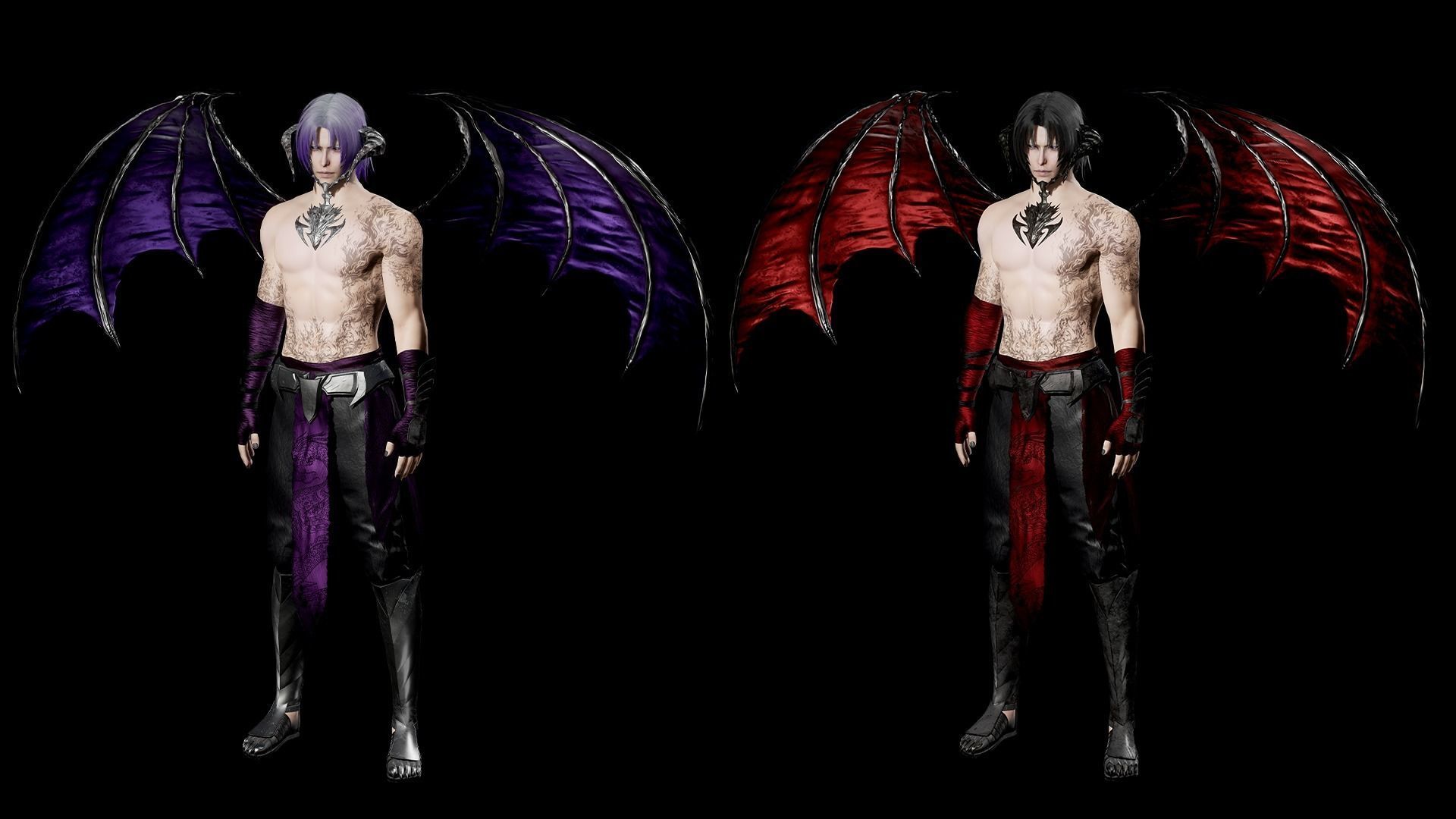 Incubus Azriel Low-poly 3D model_3