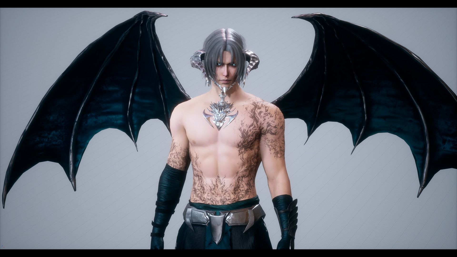 Incubus Azriel Low-poly 3D model_14