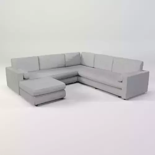 upholstered chaise custom livingroom sofa