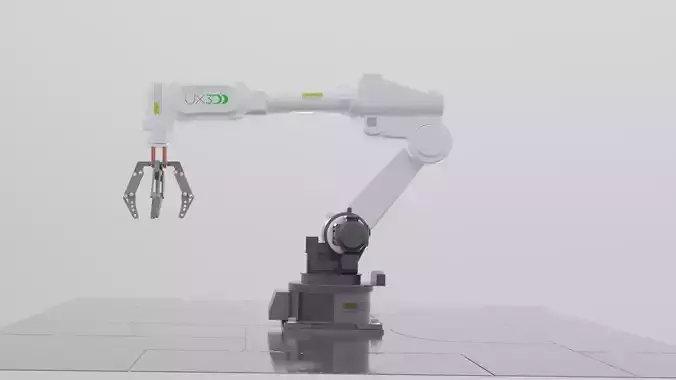 Machine arm 3D model