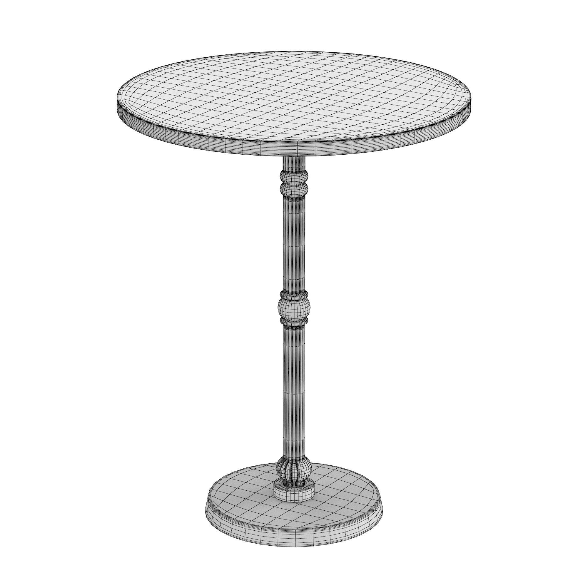 Antonie Side Table 3D model_4