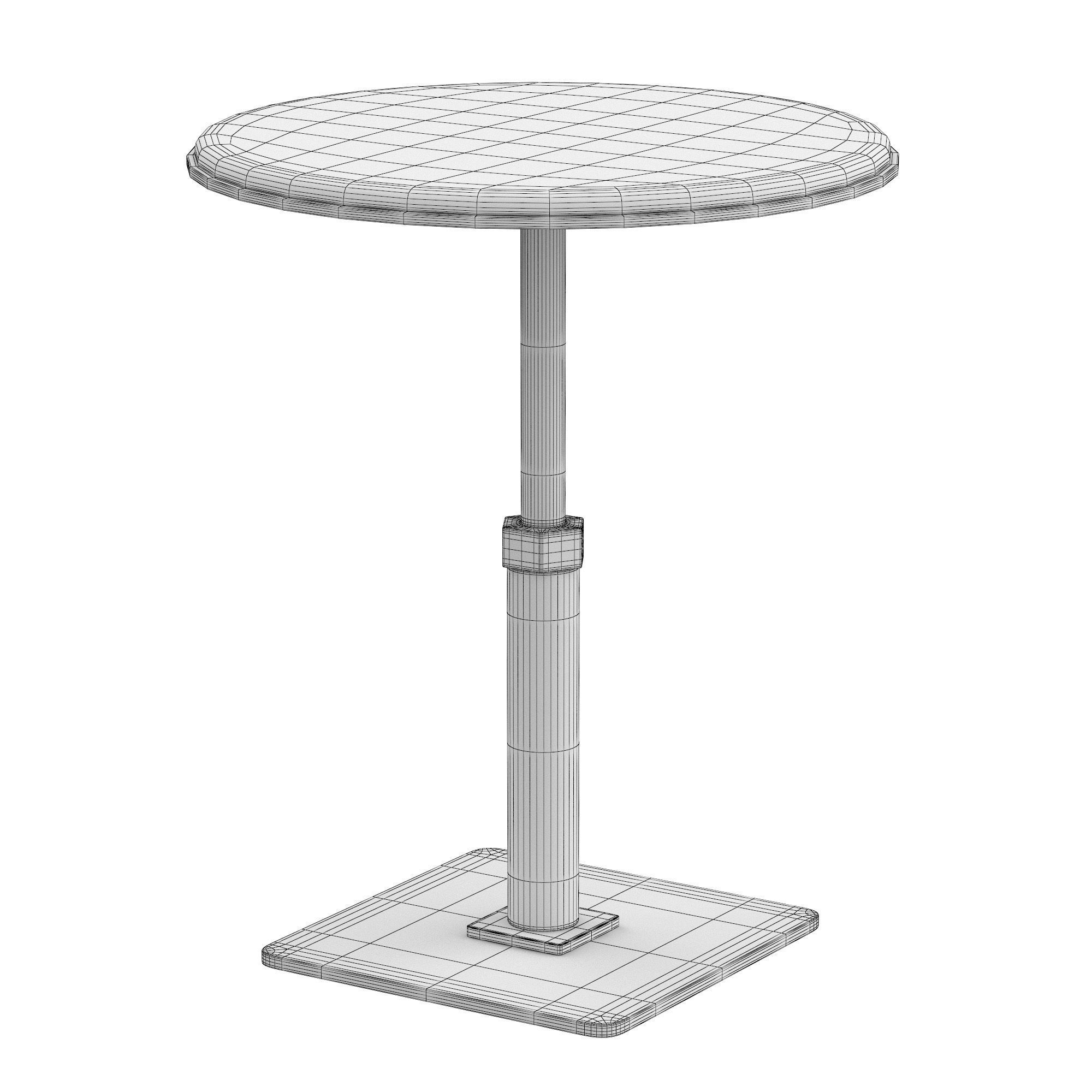 SIDE TABLE 3D model_4