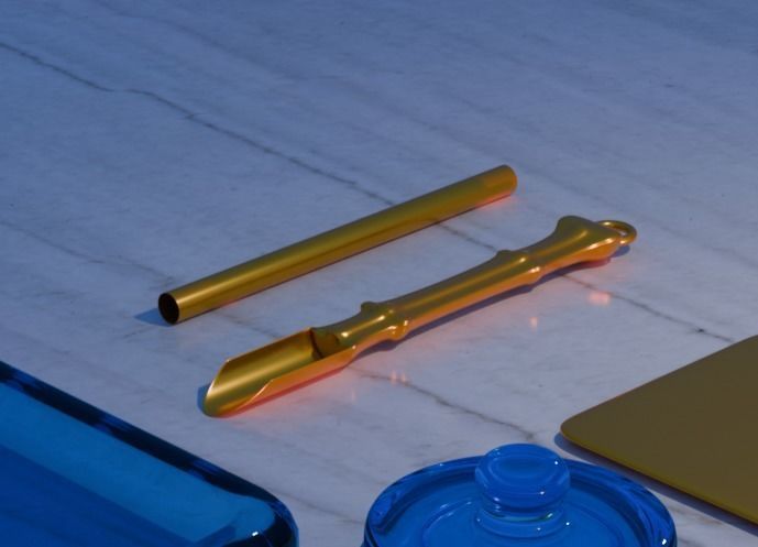 Cocaine kit 3D model_2