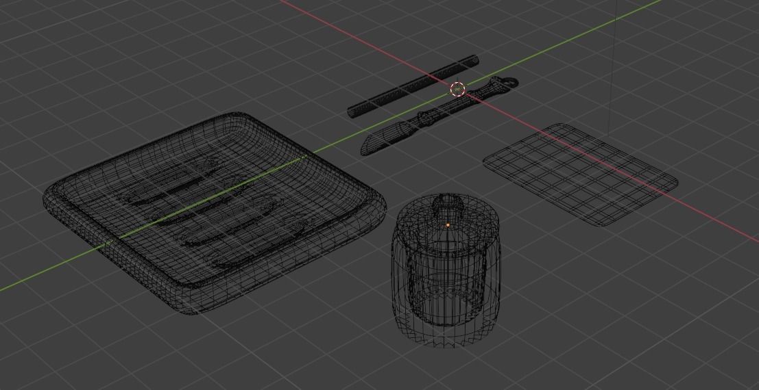 Cocaine kit 3D model_1