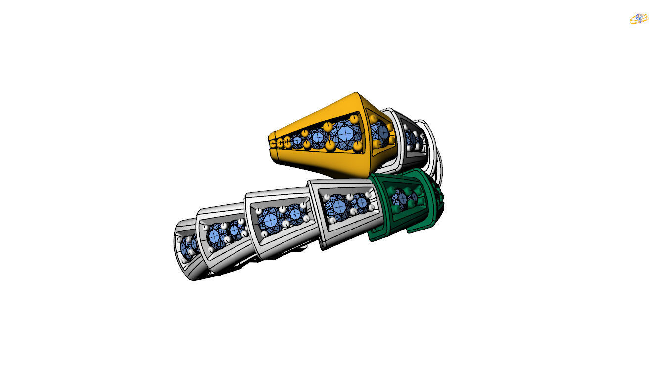 Bvlgari Serpenti Ring 3D print model_12