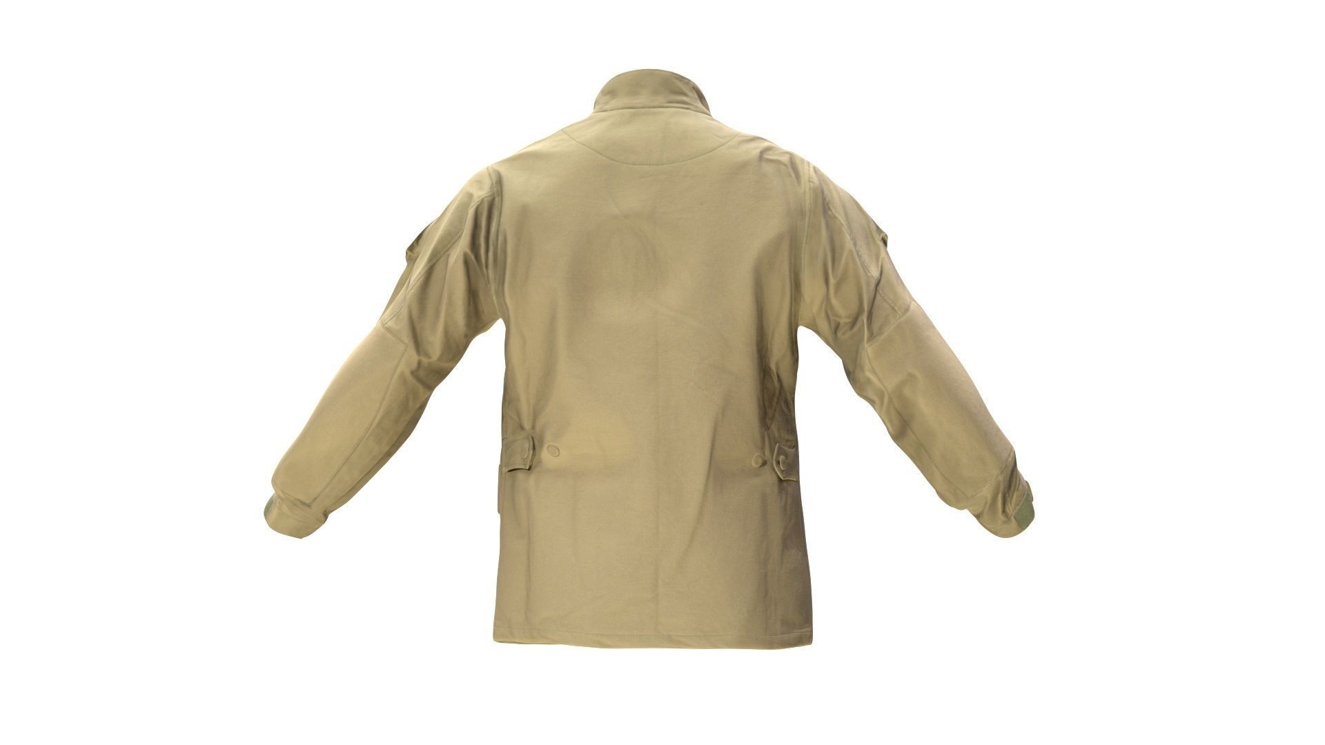 Jacket Low-poly 3D model_7