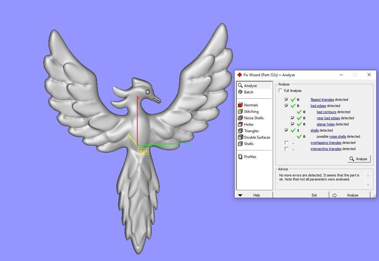 Phoenix Pendant o2 3D print model_5