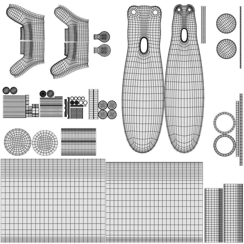 Black Spray Bottle 01 3D model_22