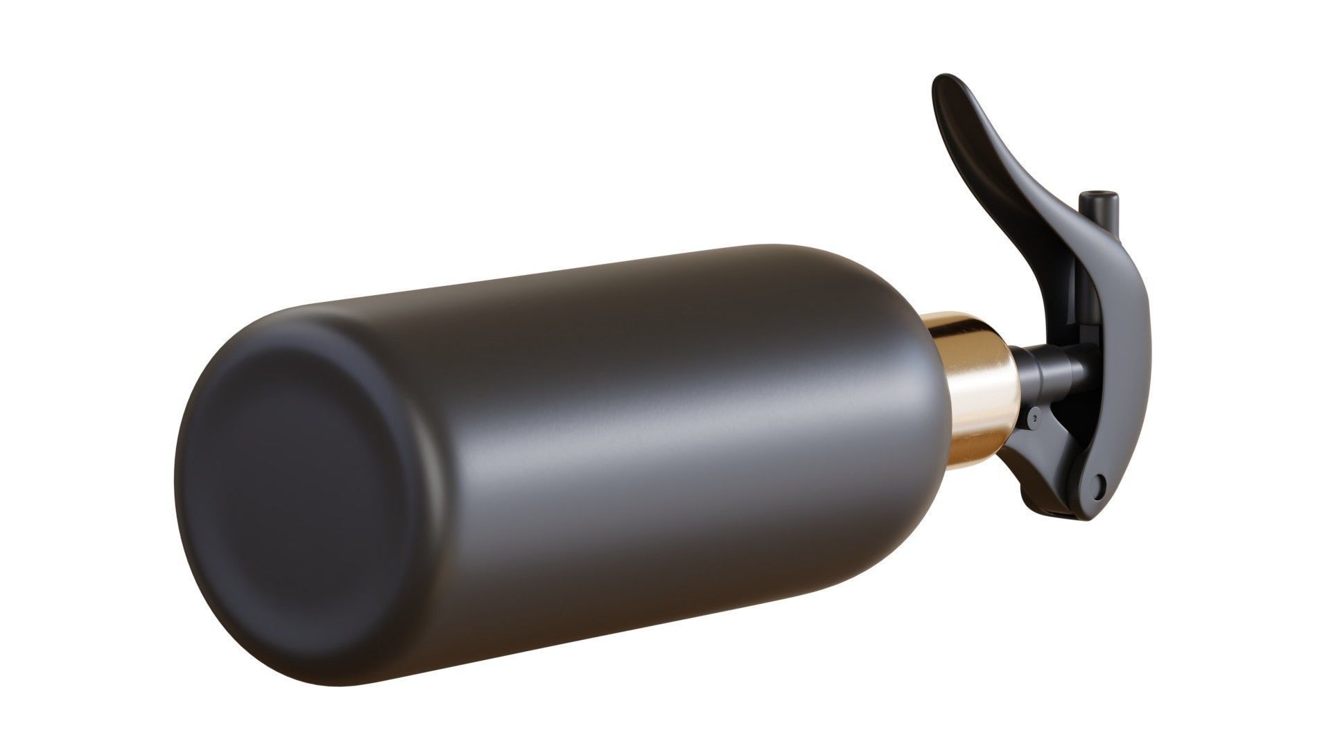 Black Spray Bottle 01 3D model_10