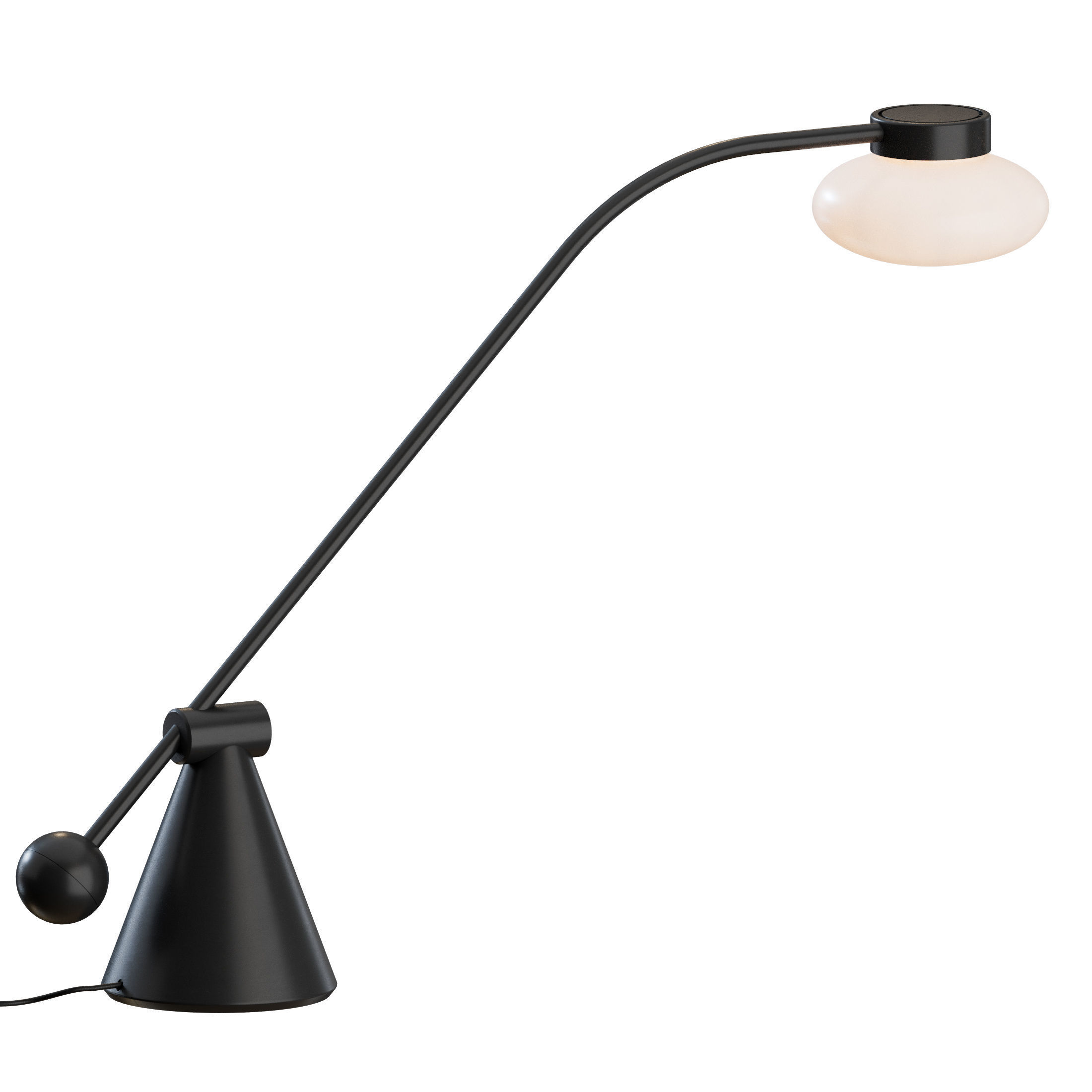 Mun Table Lamp by Steller Works 3D model_6