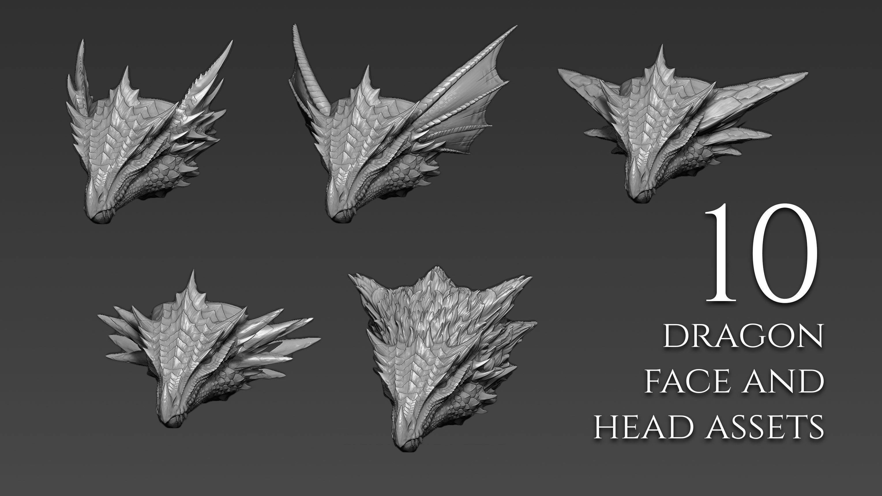 The Ultimate Horns pack for Dragons Texture_10