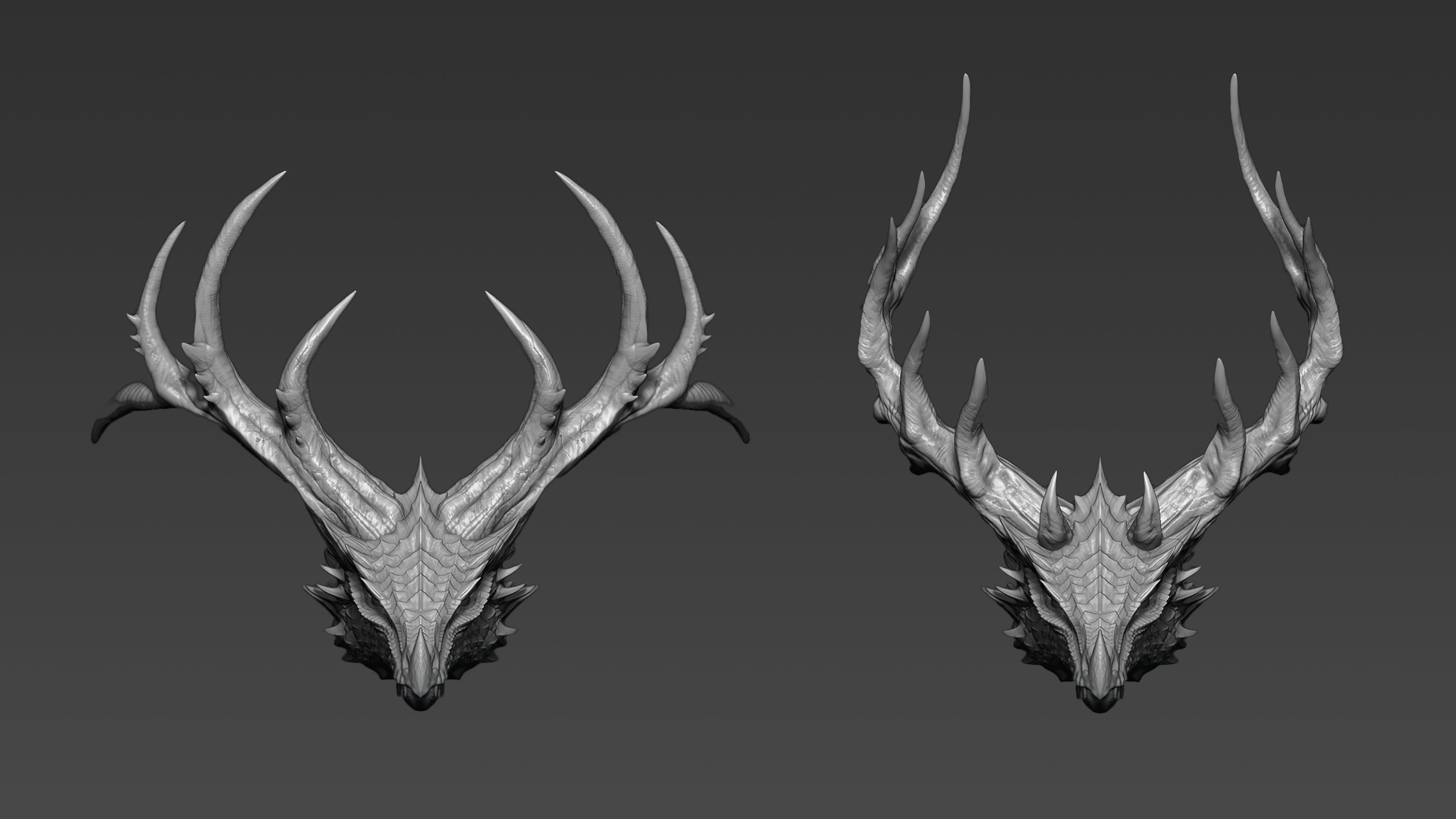 The Ultimate Horns pack for Dragons Texture_5