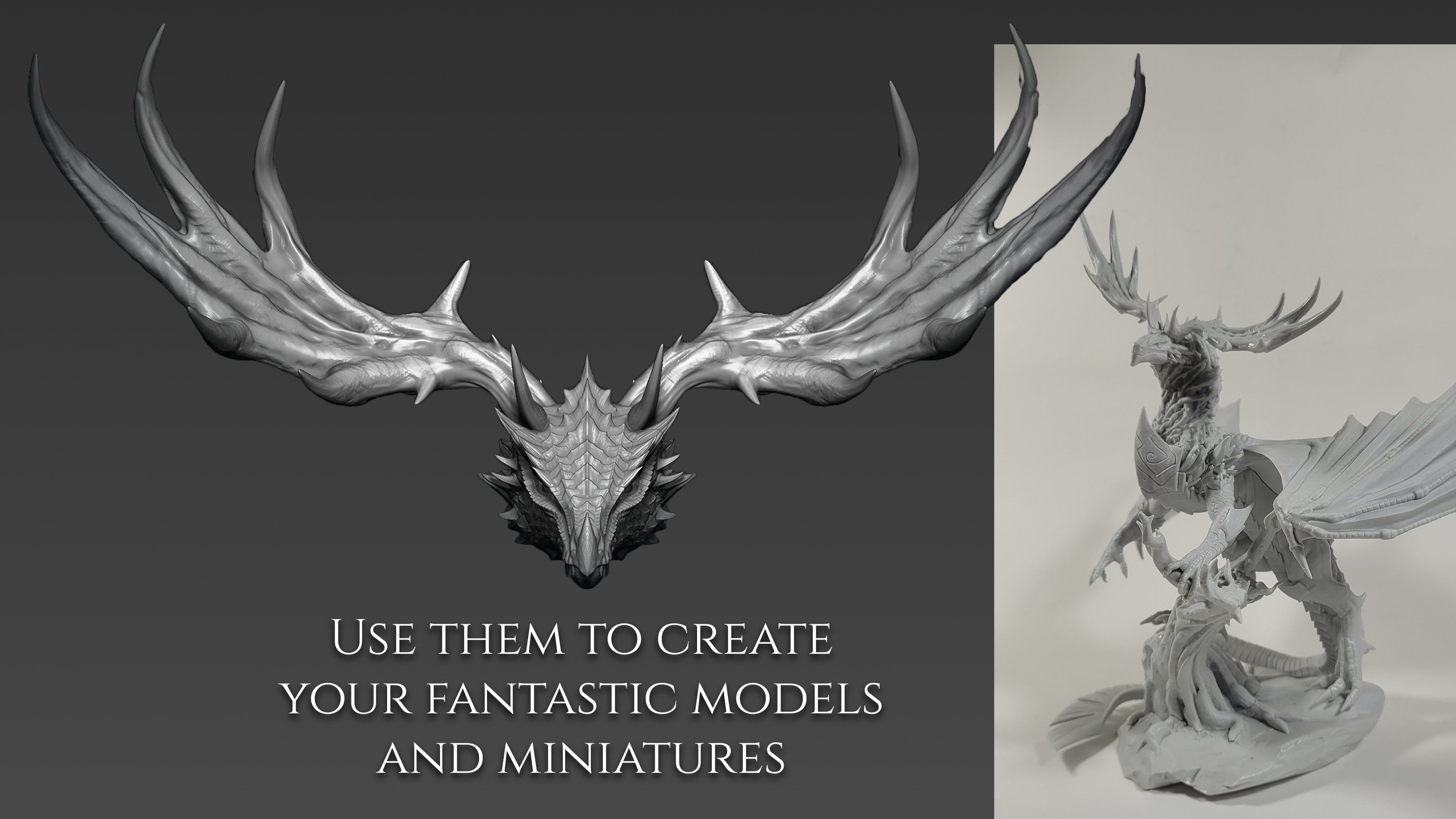 The Ultimate Horns pack for Dragons Texture_4