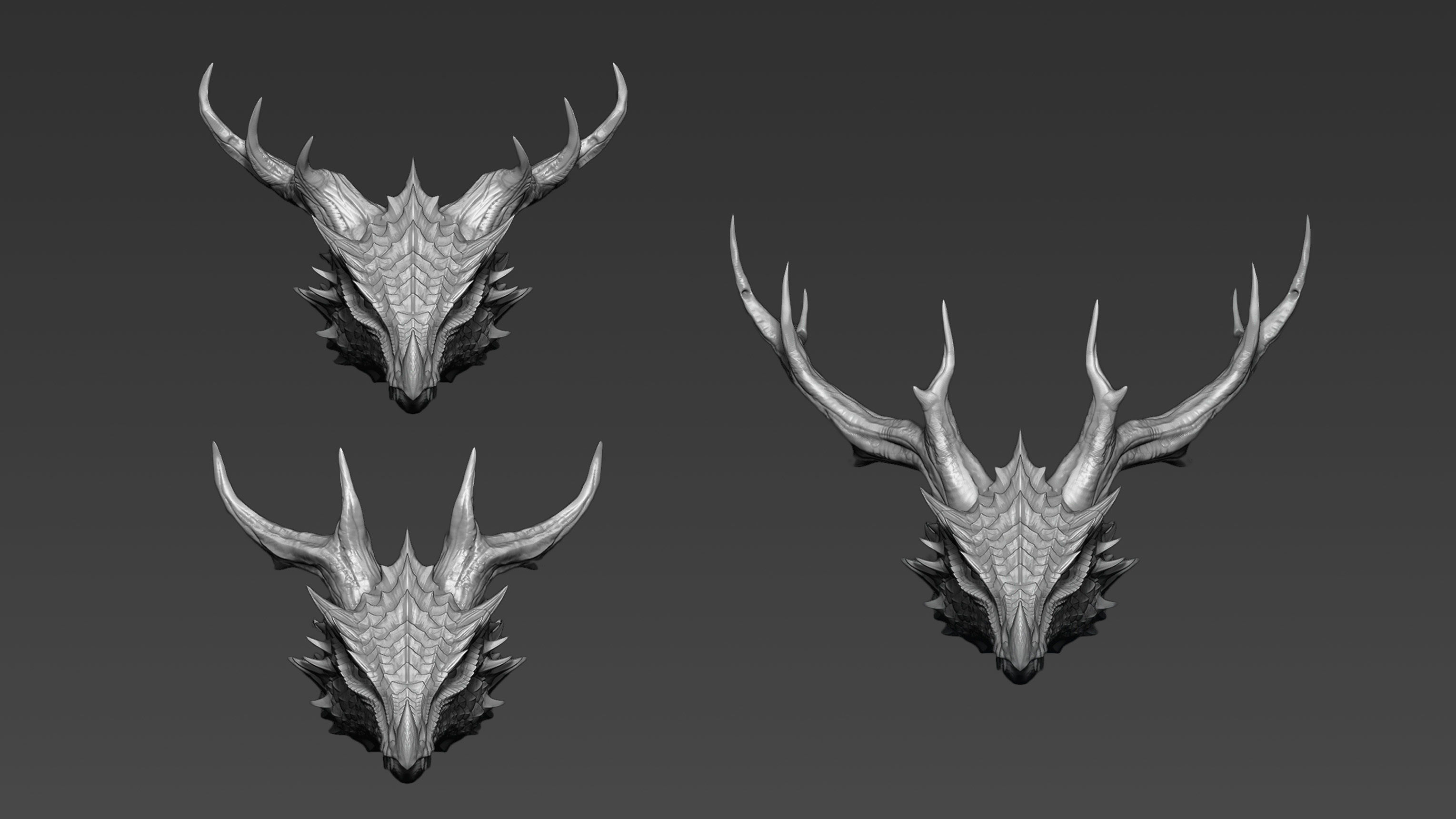 The Ultimate Horns pack for Dragons Texture_6