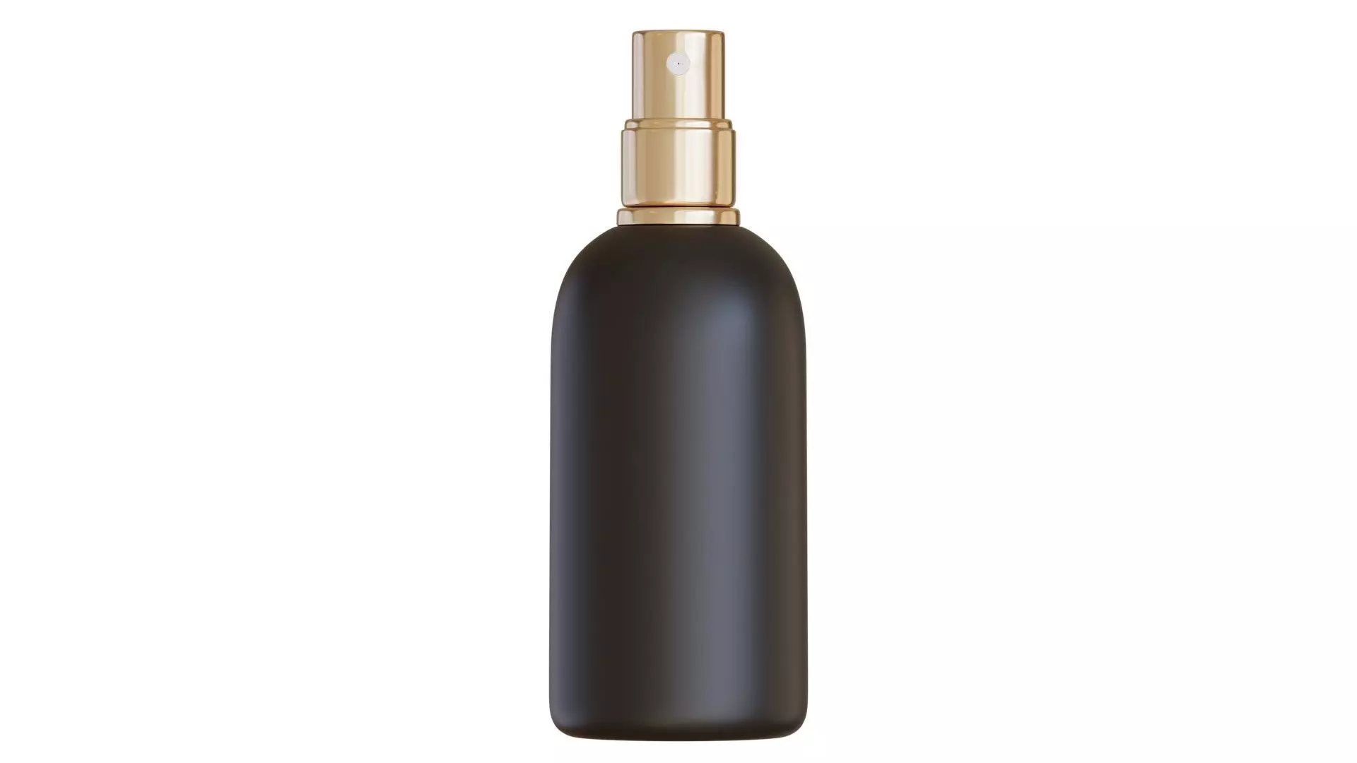 Black Spray Bottle 02 3D model_0