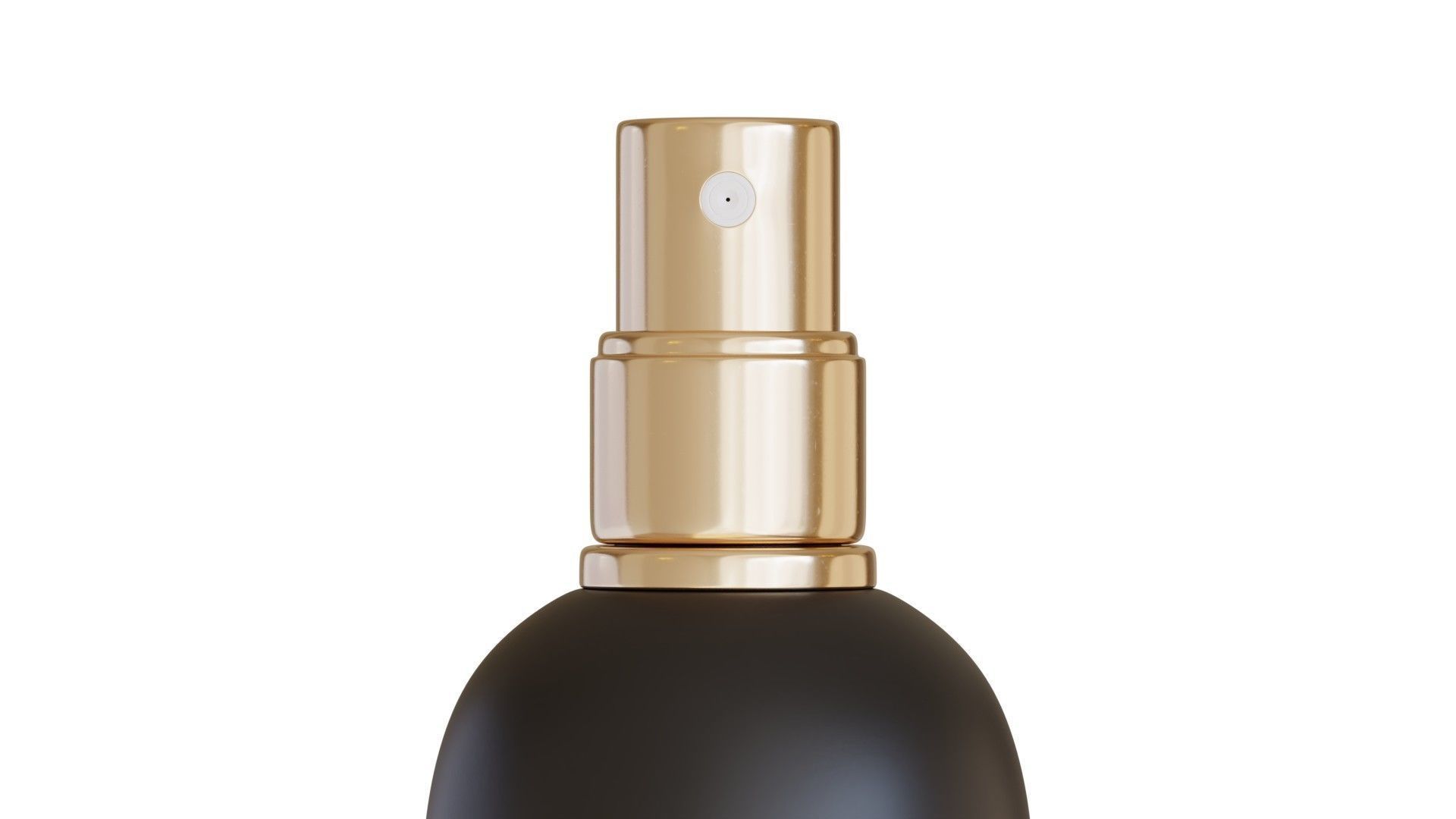 Black Spray Bottle 02 3D model_1