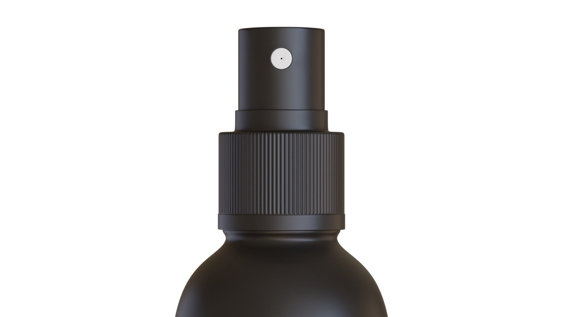 Black Spray Bottle 03 3D model_1