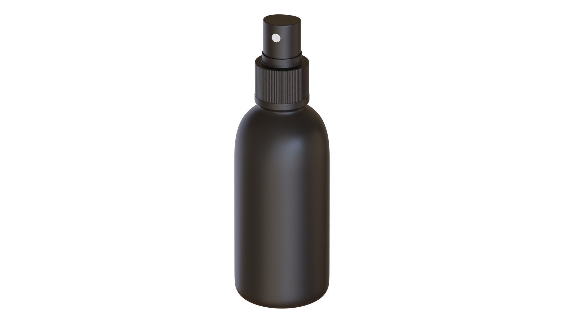 Black Spray Bottle 03 3D model_2